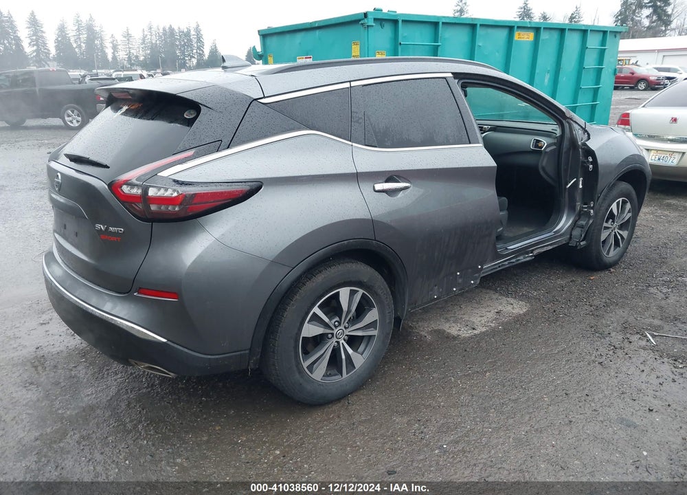 2019 NISSAN MURANO SV VIN: 5N1AZ2MS0KN113076