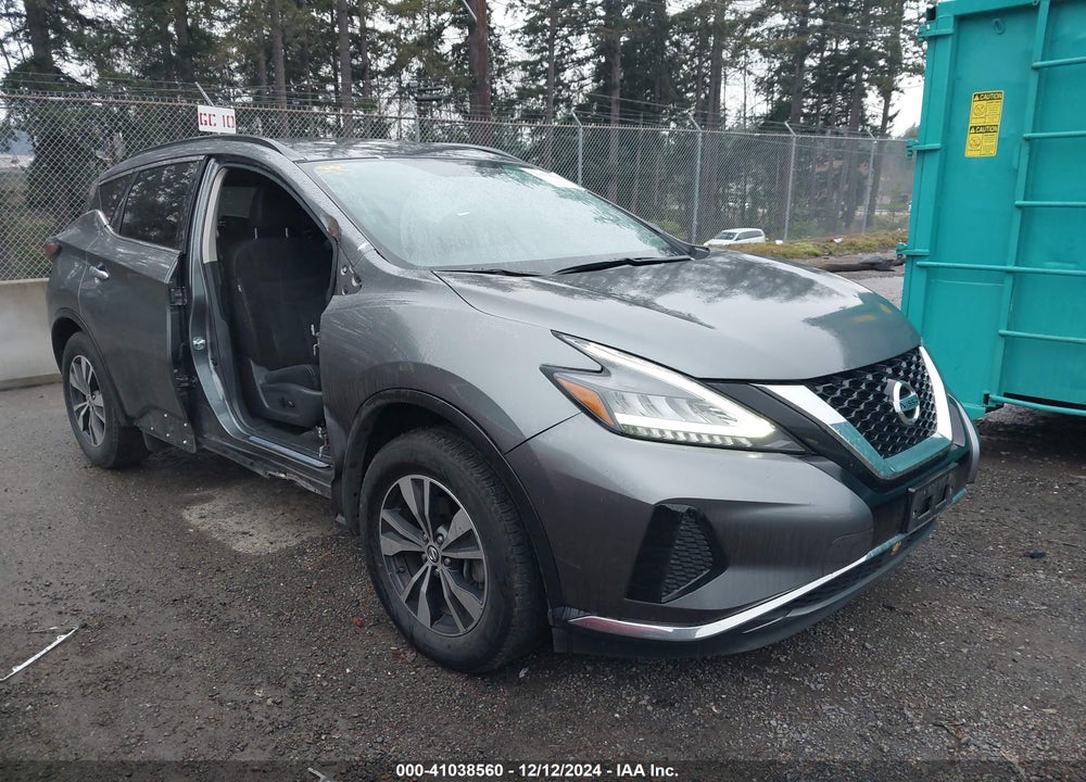2019 NISSAN MURANO SV VIN: 5N1AZ2MS0KN113076