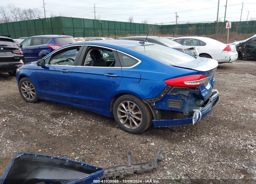 2017 FORD FUSION SE VIN: 3FA6P0HD8HR318981
