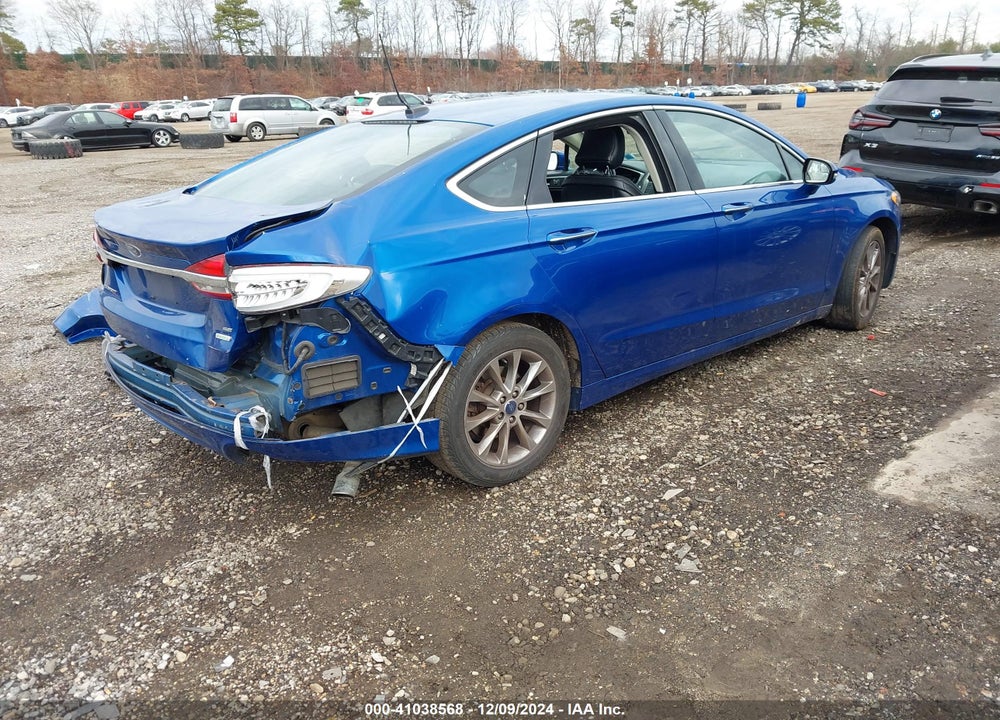 2017 FORD FUSION SE VIN: 3FA6P0HD8HR318981