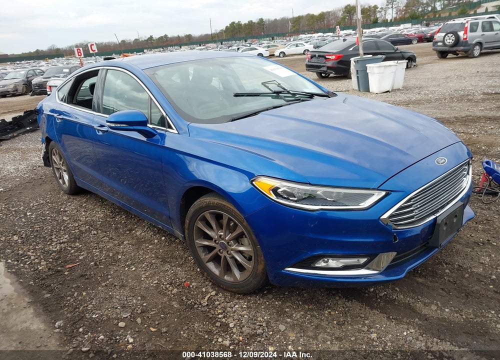 2017 FORD FUSION SE VIN: 3FA6P0HD8HR318981