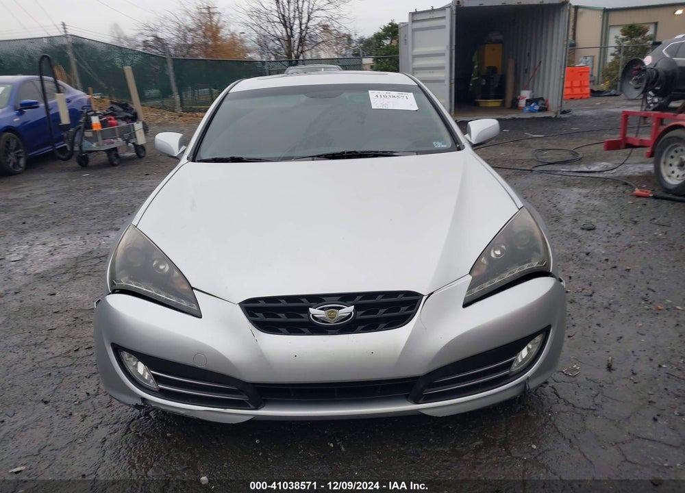 2010 HYUNDAI GENESIS 2.0T TRACK VIN: KMHHT6KDXAU013485