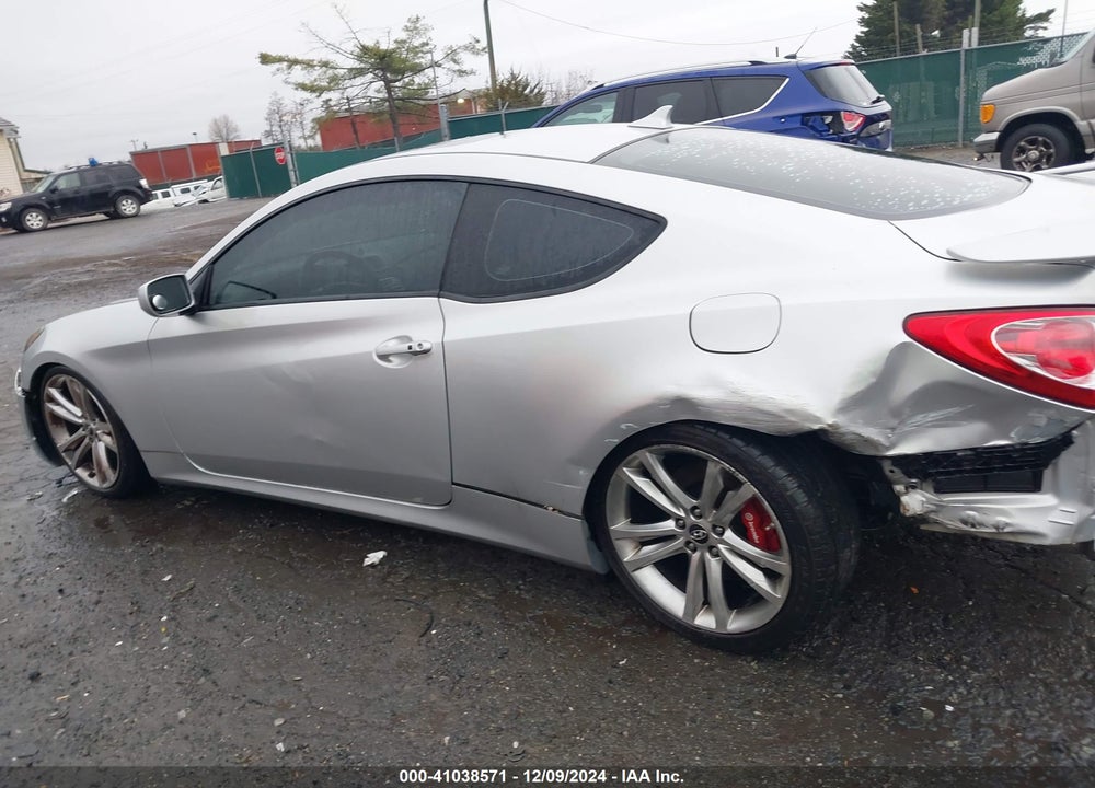 2010 HYUNDAI GENESIS 2.0T TRACK VIN: KMHHT6KDXAU013485