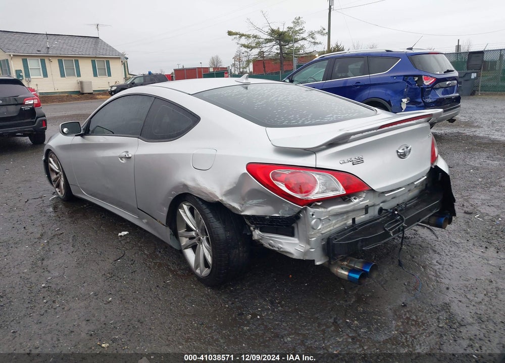 2010 HYUNDAI GENESIS 2.0T TRACK VIN: KMHHT6KDXAU013485