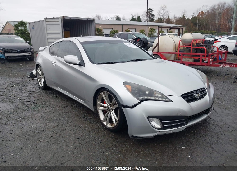2010 HYUNDAI GENESIS 2.0T TRACK VIN: KMHHT6KDXAU013485