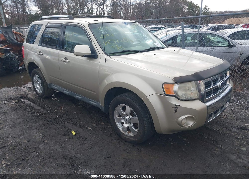 2010 FORD ESCAPE LIMITED VIN: 1FMCU0EG7AKB08186