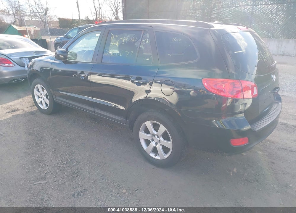2008 HYUNDAI SANTA FE GLS VIN: 5NMSG13D38H149359