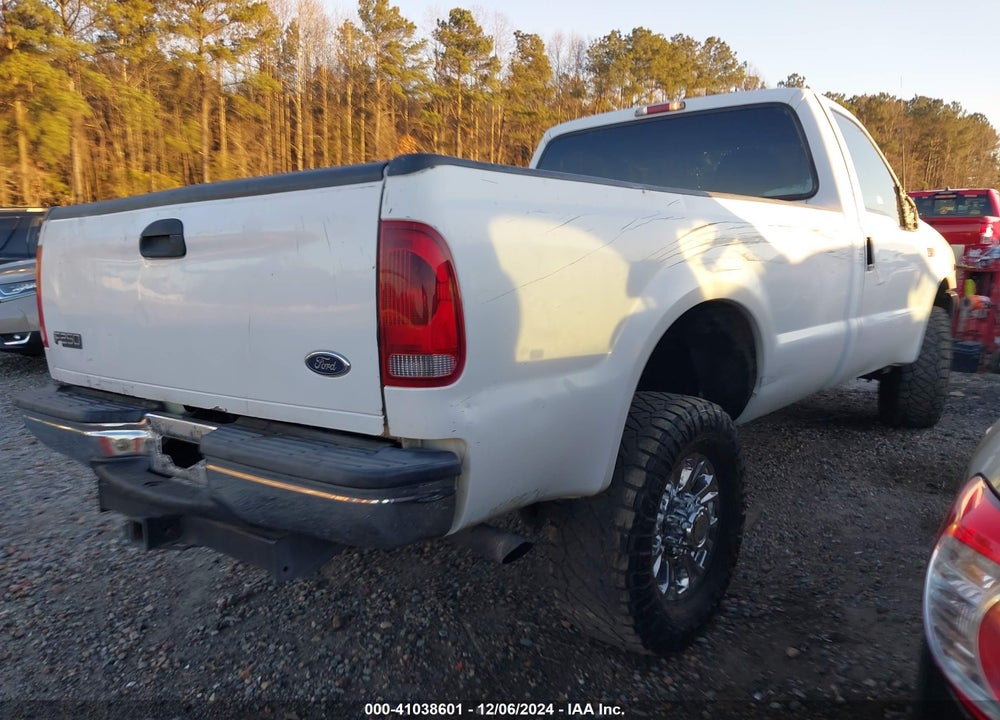 2000 FORD F-250 LARIAT/XL/XLT VIN: 1FDNF21L0YEC89531