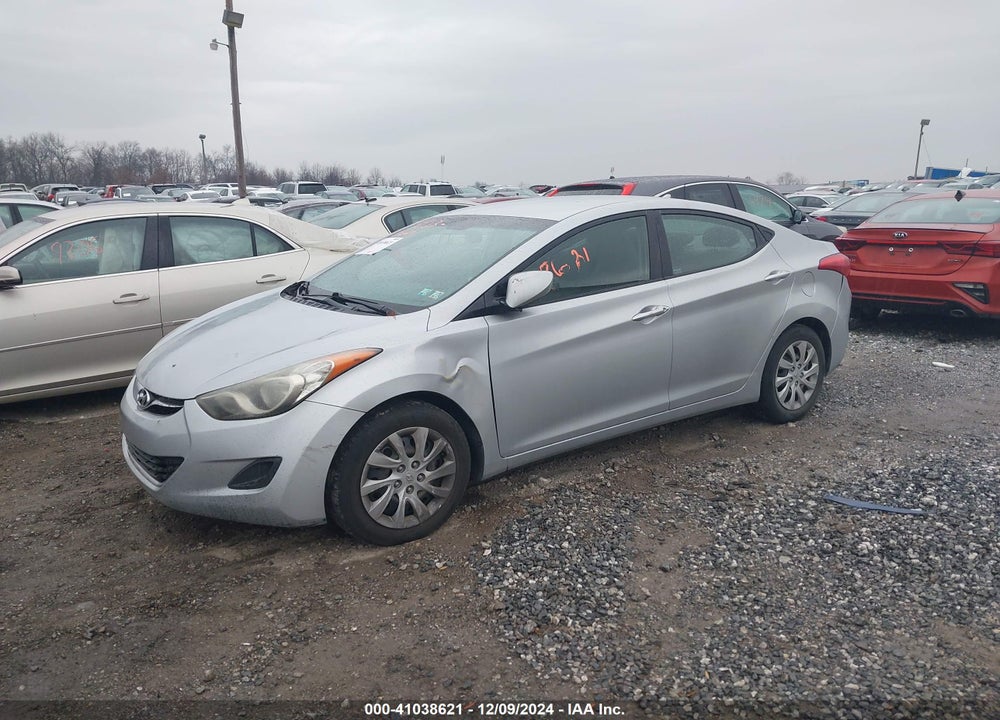 2011 HYUNDAI ELANTRA GLS VIN: 5NPDH4AE0BH018550