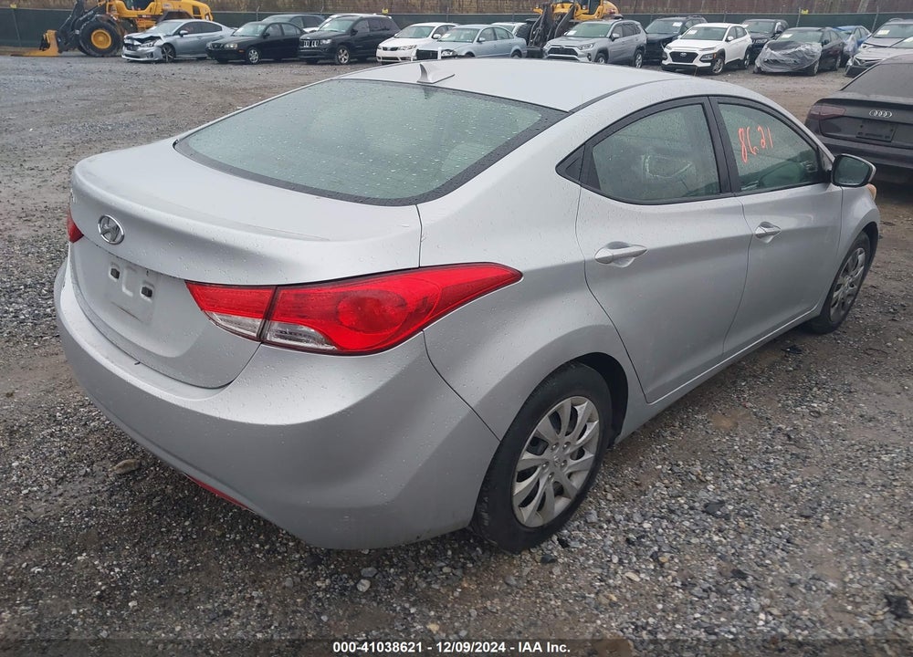 2011 HYUNDAI ELANTRA GLS VIN: 5NPDH4AE0BH018550