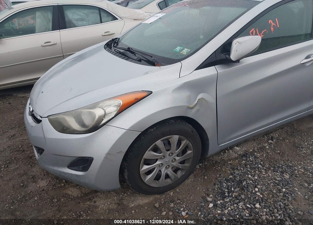 2011 HYUNDAI ELANTRA GLS VIN: 5NPDH4AE0BH018550