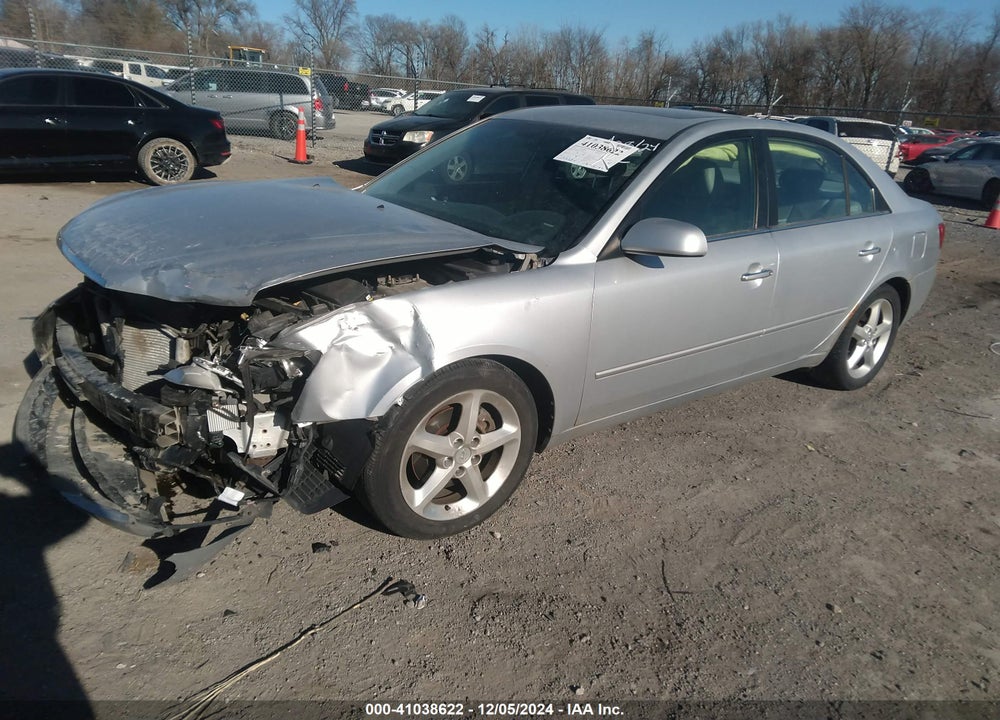 2007 HYUNDAI SONATA VIN: 5NPEU46F37H193853