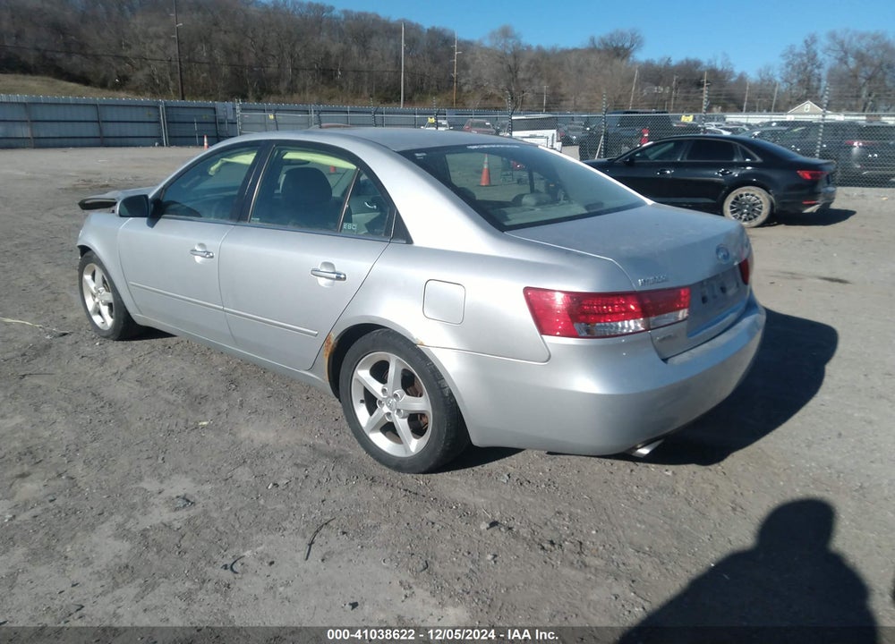 2007 HYUNDAI SONATA VIN: 5NPEU46F37H193853