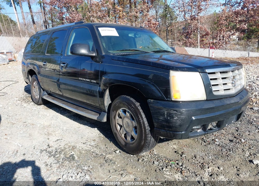 2003 CADILLAC ESCALADE ESV STANDARD VIN: 3GYFK66N03G280121