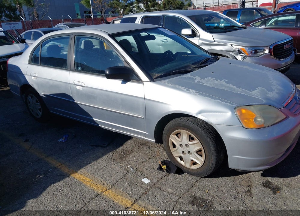 2003 HONDA CIVIC LX VIN: 2HGES165X3H583350