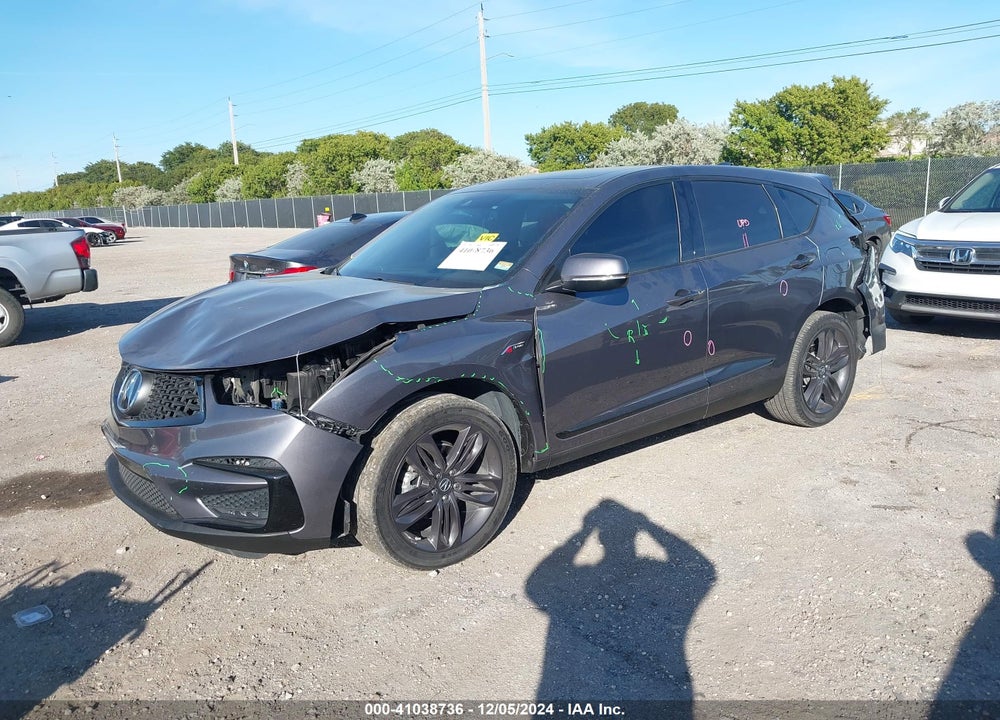 2021 ACURA RDX A-SPEC PACKAGE VIN: 5J8TC1H65ML019832