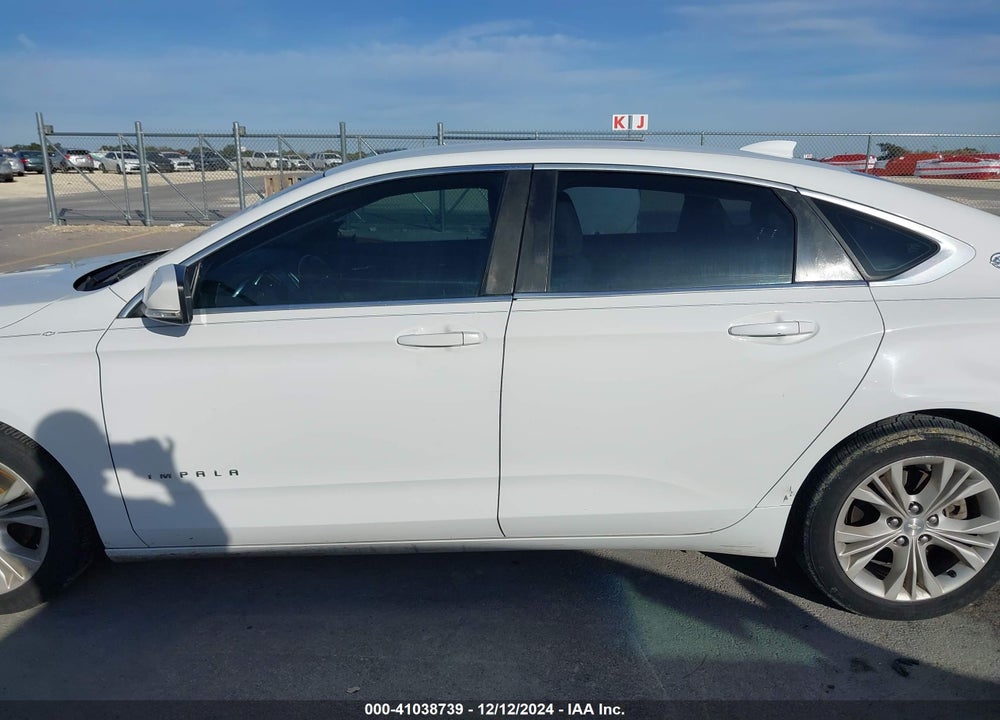 2015 CHEVROLET IMPALA 2LT VIN: 1G1125S32FU100579