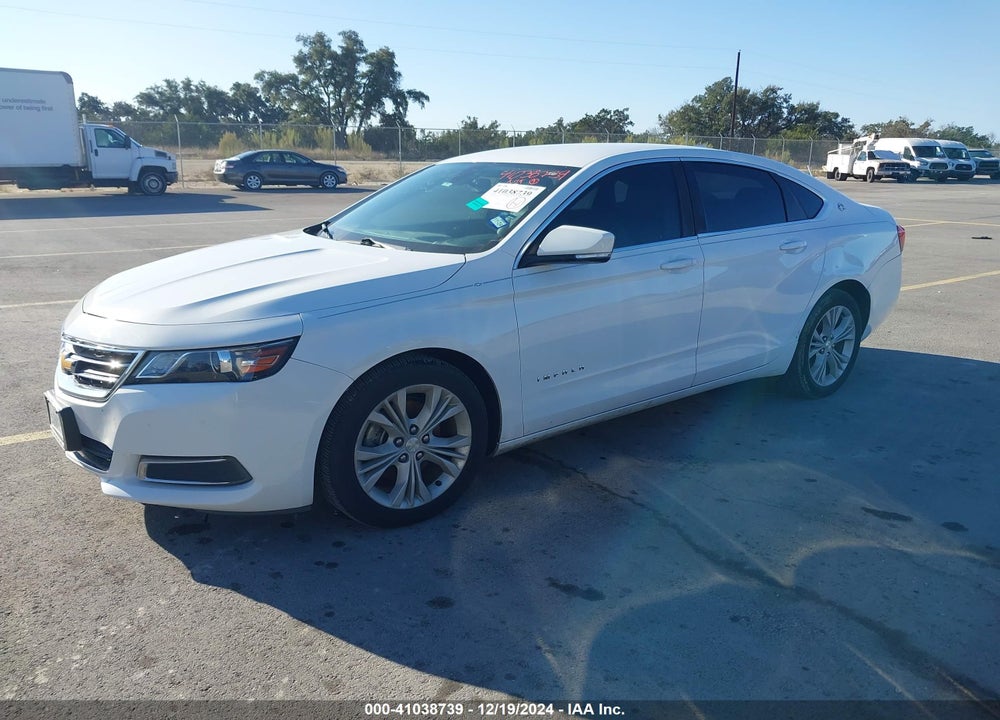 2015 CHEVROLET IMPALA 2LT VIN: 1G1125S32FU100579