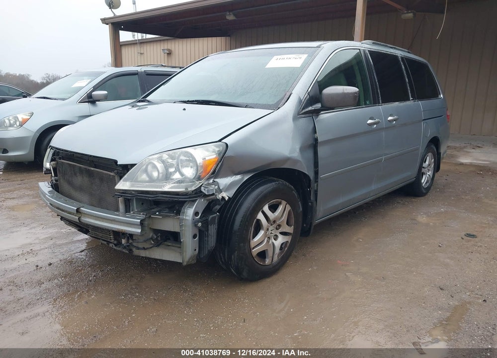 2007 HONDA ODYSSEY EX-L VIN: 5FNRL38617B104856