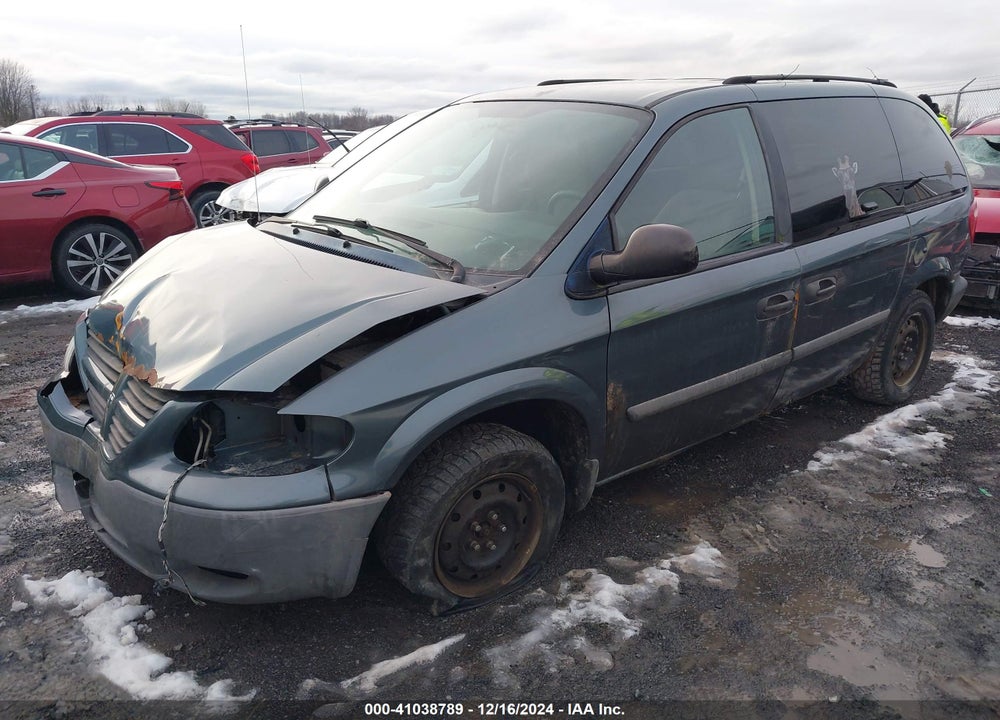 2007 DODGE CARAVAN SE VIN: 1D4GP25R87B237950
