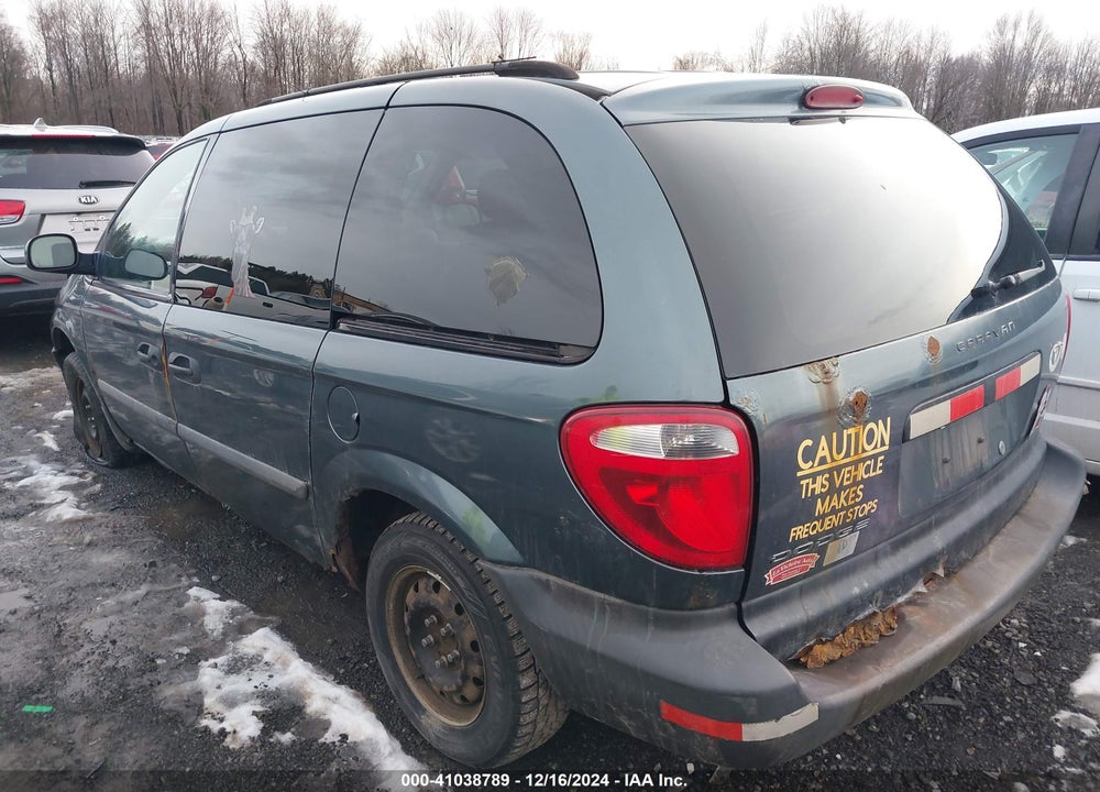 2007 DODGE CARAVAN SE VIN: 1D4GP25R87B237950