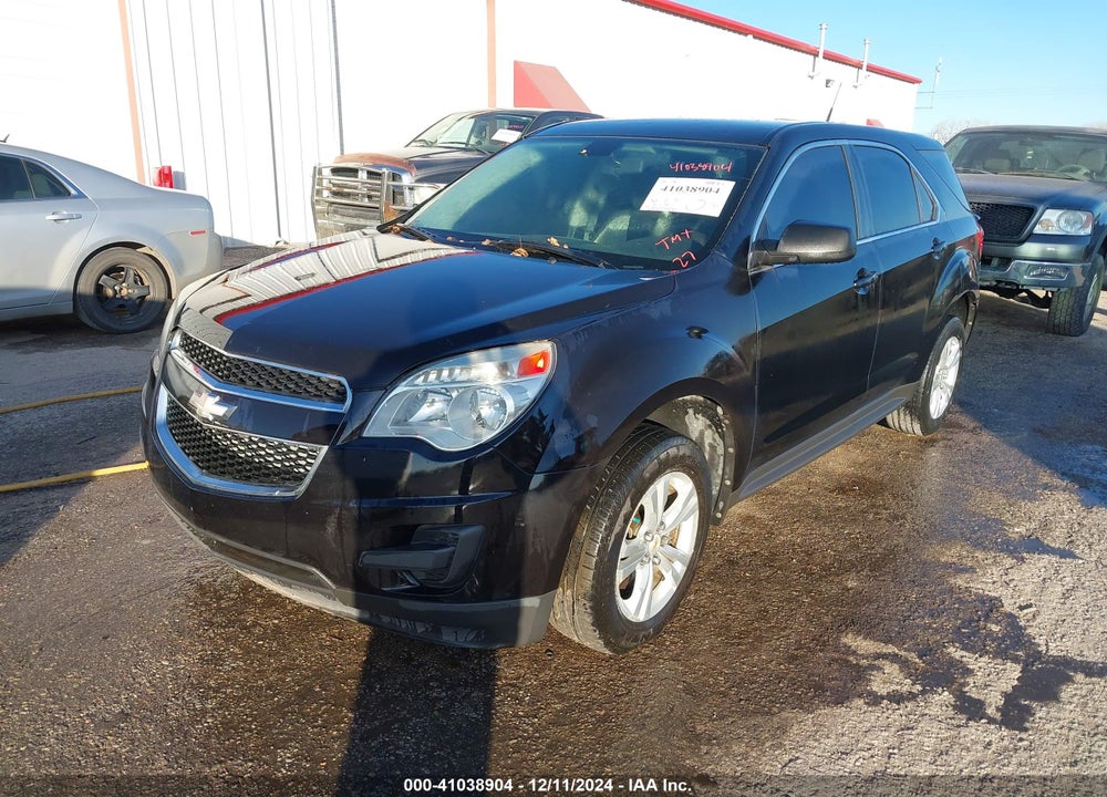 2010 CHEVROLET EQUINOX LS VIN: 2CNALBEW8A6404608