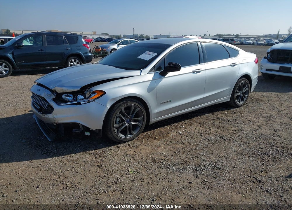 2018 FORD FUSION HYBRID SE VIN: 3FA6P0LU3JR219840