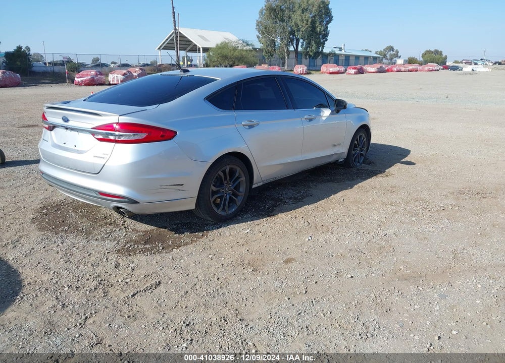 2018 FORD FUSION HYBRID SE VIN: 3FA6P0LU3JR219840