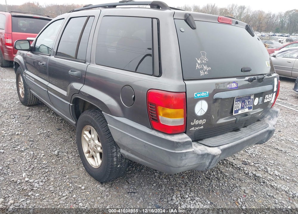 2004 JEEP GRAND CHEROKEE LAREDO VIN: 1J4GW48S04C243722