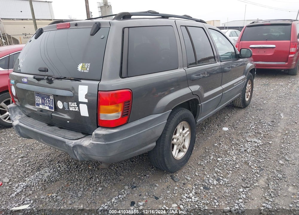 2004 JEEP GRAND CHEROKEE LAREDO VIN: 1J4GW48S04C243722
