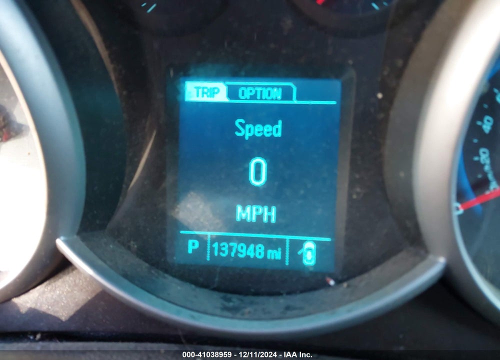 2014 CHEVROLET CRUZE VIN: 1G1PE5SB2E7252738