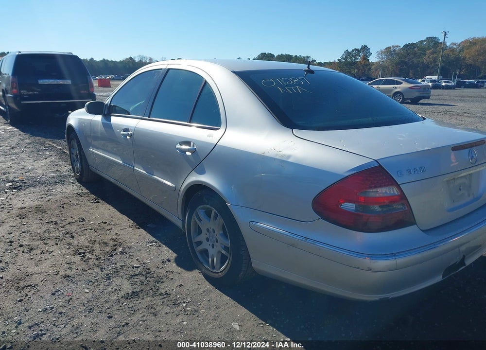 2003 MERCEDES-BENZ E 320 VIN: WDBUF65J13A071287
