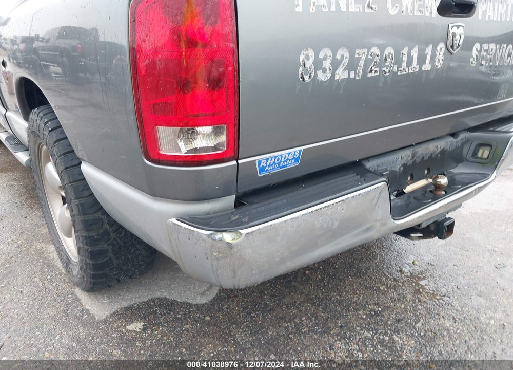 2006 DODGE RAM 1500 SLT VIN: 1D7HA18N16J198005