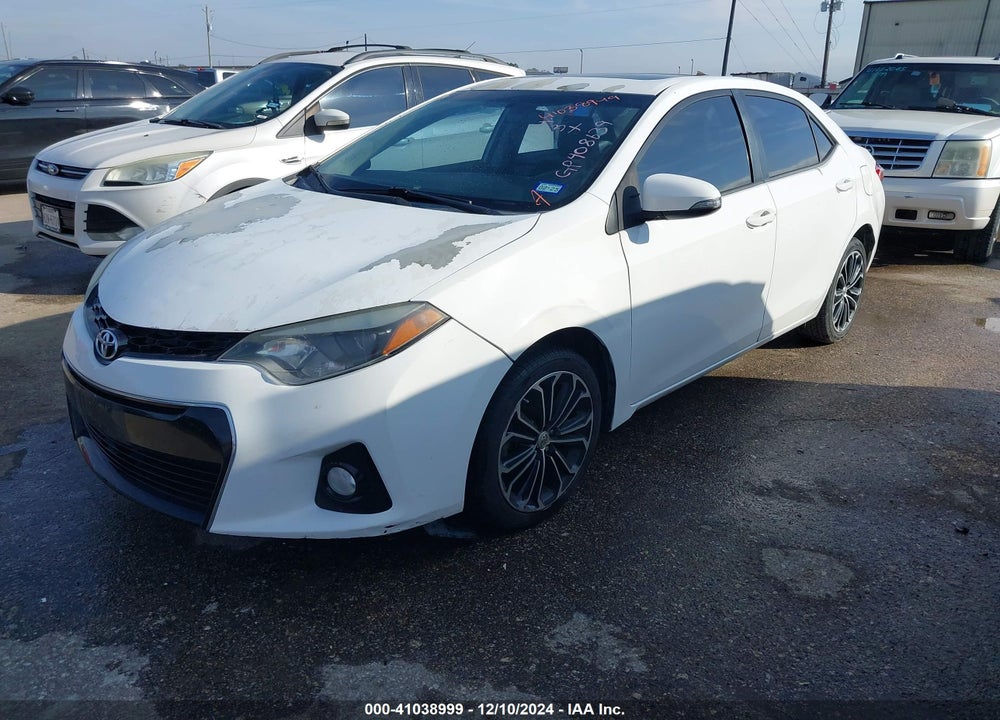 2016 TOYOTA COROLLA S PREMIUM VIN: 5YFBURHE5GP408639
