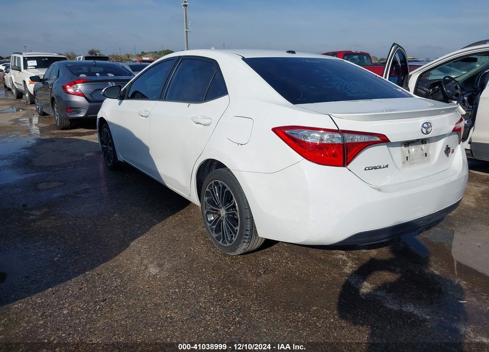 2016 TOYOTA COROLLA S PREMIUM VIN: 5YFBURHE5GP408639
