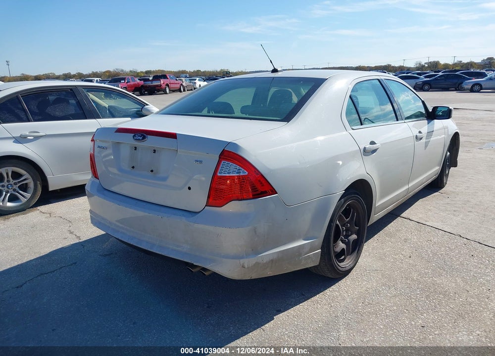 2010 FORD FUSION SE VIN: 3FAHP0HAXAR326097