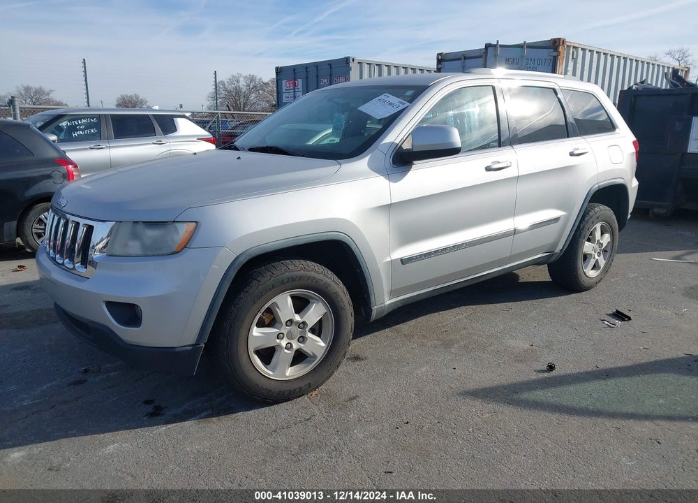 2012 JEEP GRAND CHEROKEE LAREDO VIN: 1C4RJFAG9CC120711