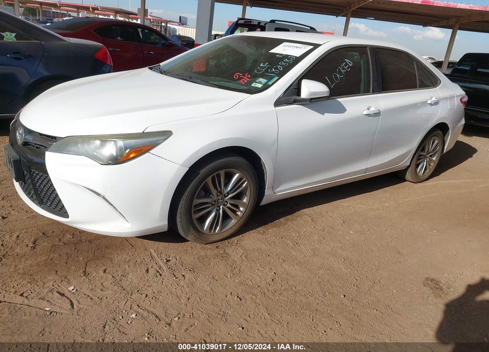 2016 TOYOTA CAMRY SE VIN: 4T1BF1FK7GU182882