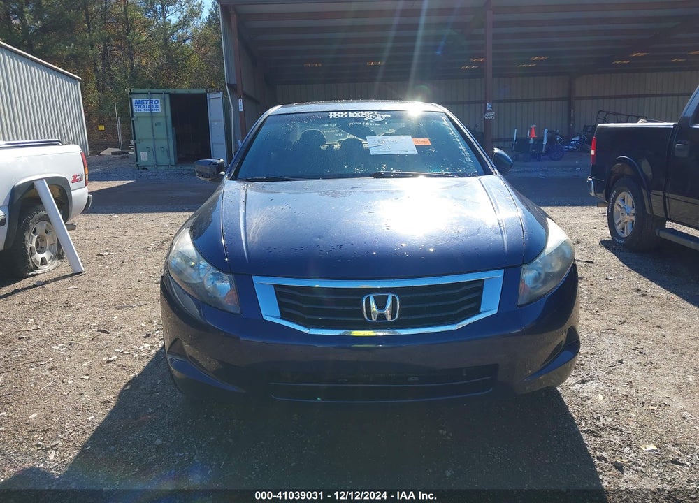 2009 HONDA ACCORD 2.4 EX VIN: 1HGCP267X9A071465