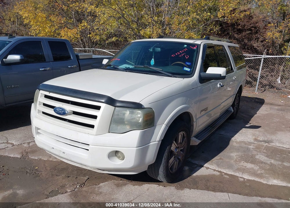 2007 FORD EXPEDITION EL LIMITED VIN: 1FMFK195X7LA79352