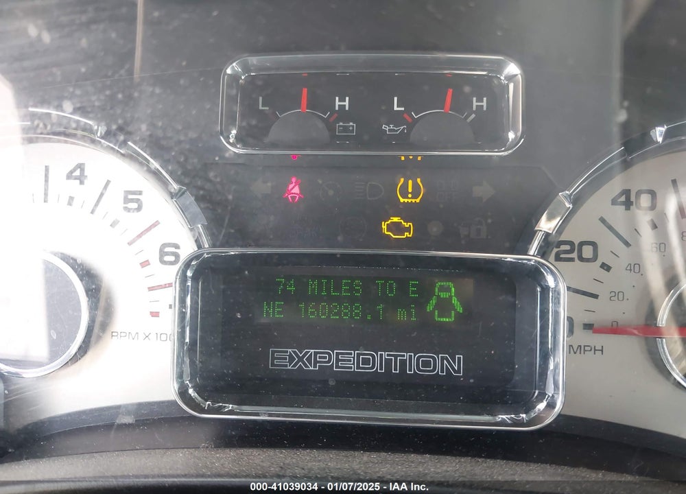 2007 FORD EXPEDITION EL LIMITED VIN: 1FMFK195X7LA79352