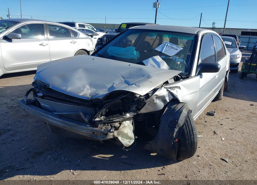 2003 HONDA CIVIC LX VIN: 2HGES16573H595987