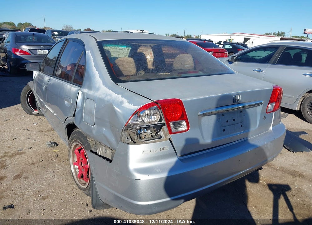 2003 HONDA CIVIC LX VIN: 2HGES16573H595987