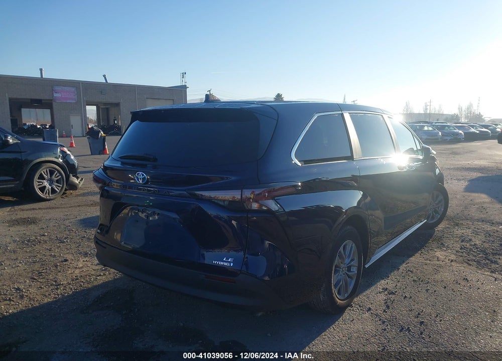 2024 TOYOTA SIENNA LE VIN: 5TDKSKFC9RS120860