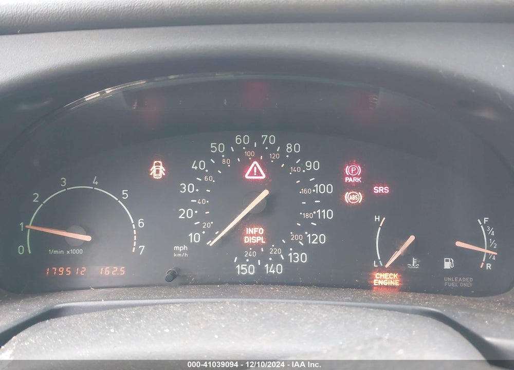 1997 SAAB 900 S VIN: YS3DD55B7V2014043