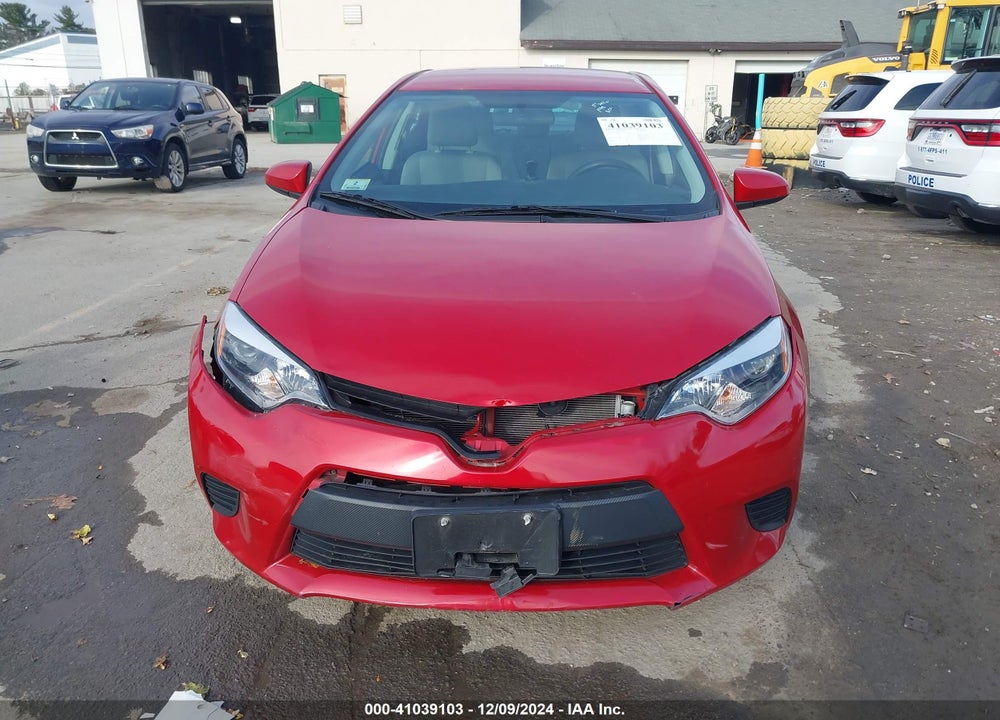 2014 TOYOTA COROLLA LE VIN: 2T1BURHE7EC081772
