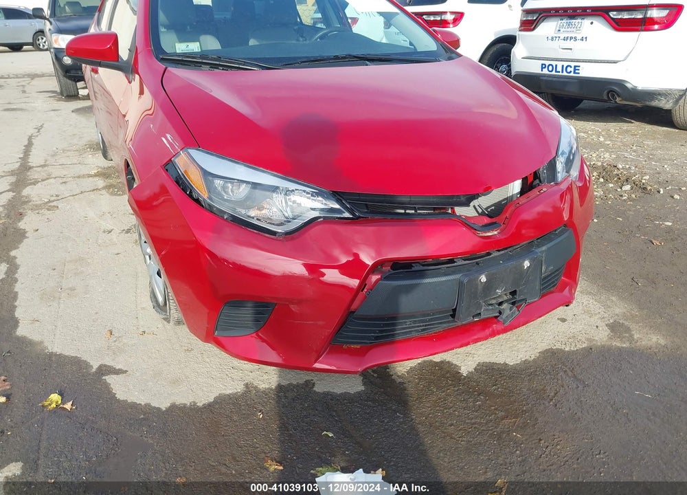 2014 TOYOTA COROLLA LE VIN: 2T1BURHE7EC081772