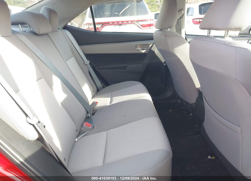 2014 TOYOTA COROLLA LE VIN: 2T1BURHE7EC081772