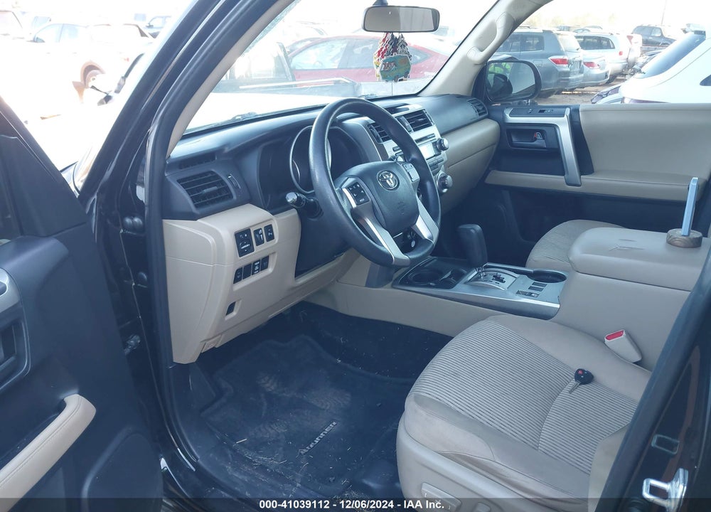 2011 TOYOTA 4RUNNER SR5 V6 VIN: JTEZU5JRXB5028119