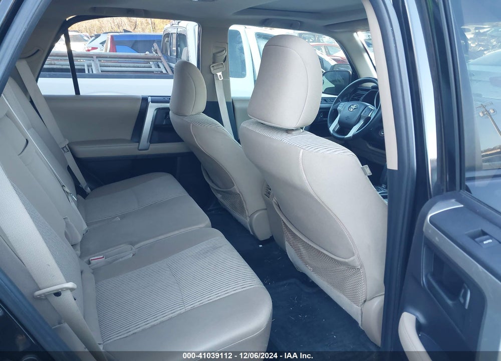 2011 TOYOTA 4RUNNER SR5 V6 VIN: JTEZU5JRXB5028119